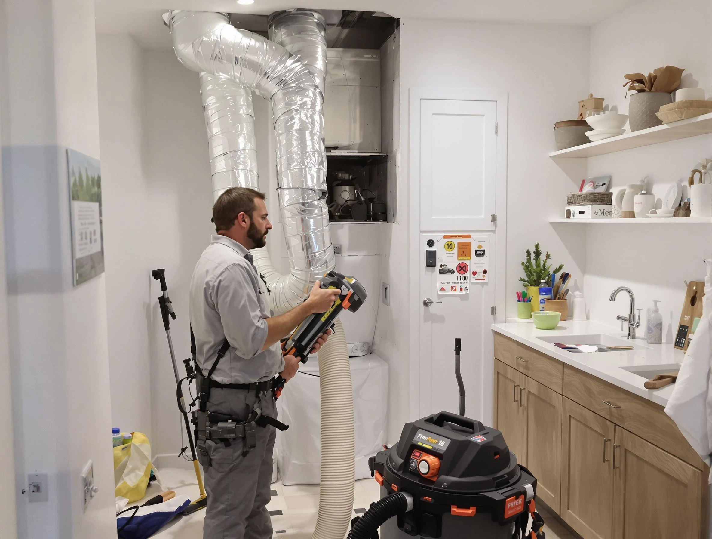 Clogged Dryer Vent Cleaning in Fairview