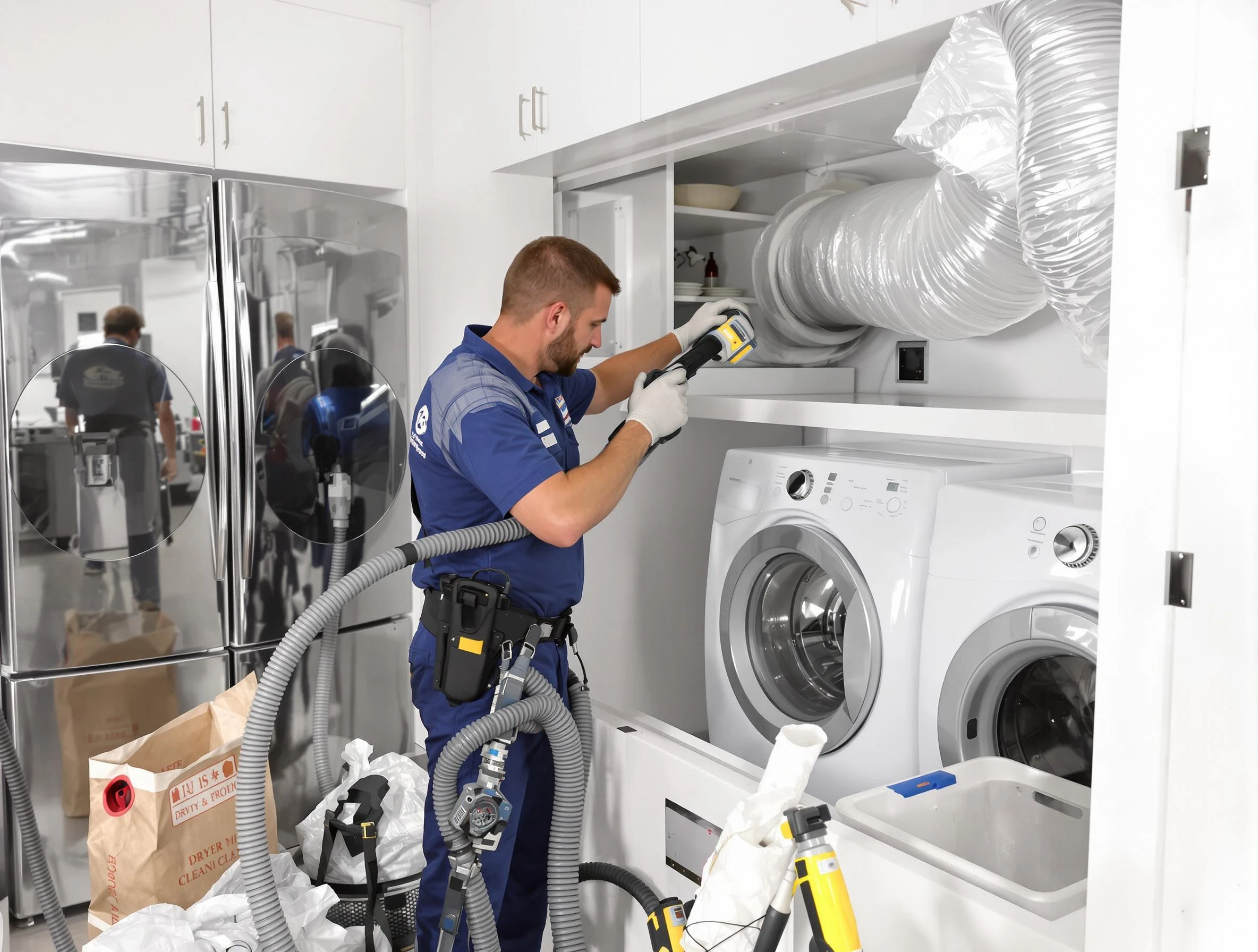 Professional duct cleaning by Fairview Dryer Vent Cleaning in Fairview