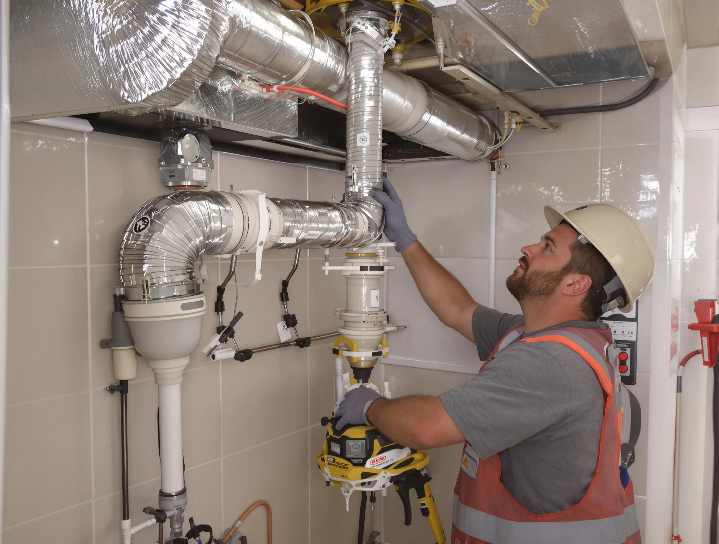 Fairview Dryer Vent Cleaning expert performing professional dryer vent repair and installation in Fairview