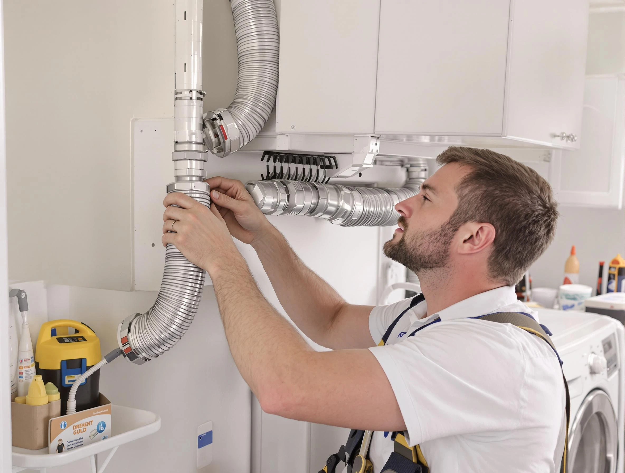Professional dryer vent repair and installation by Fairview Dryer Vent Cleaning in Fairview