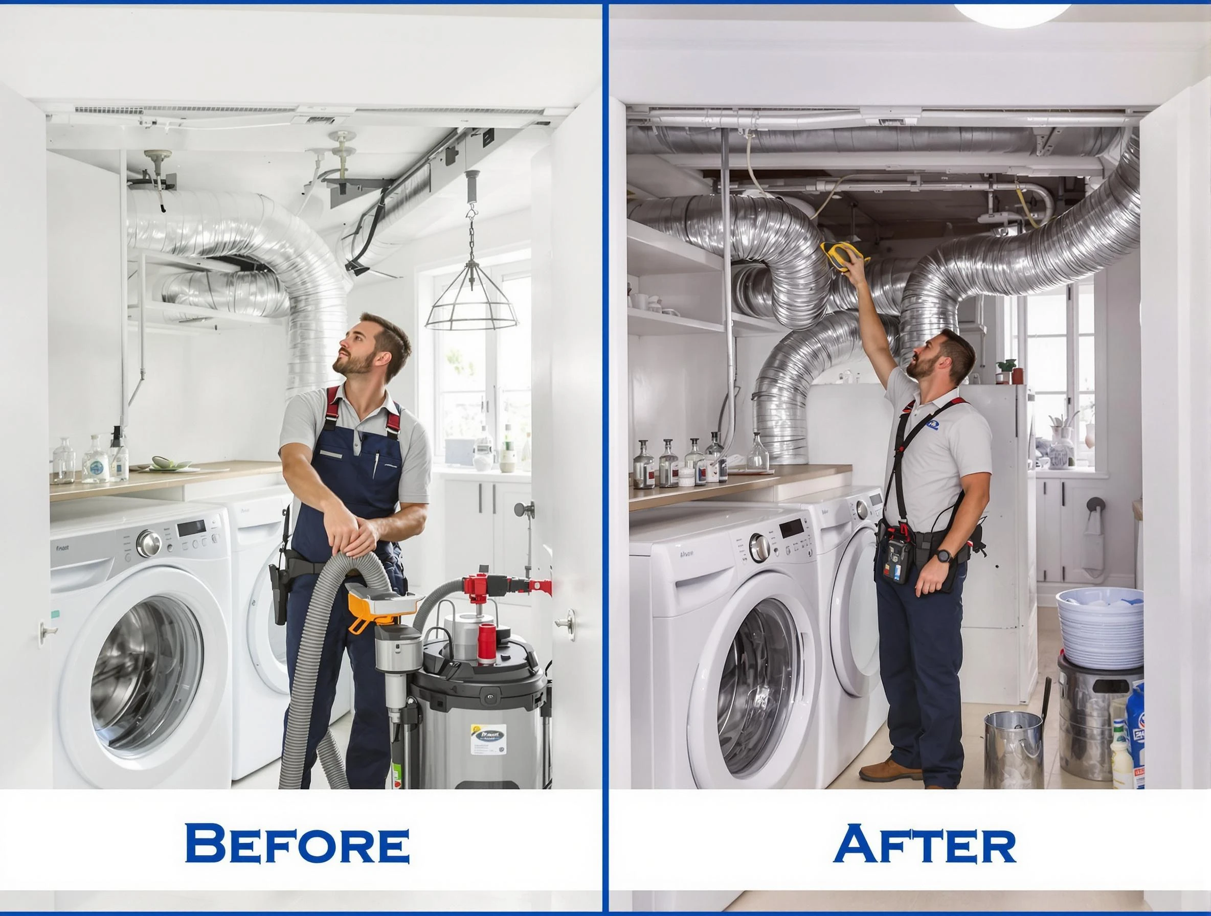 Expert gas dryer vent cleaning by Fairview Dryer Vent Cleaning in Fairview
